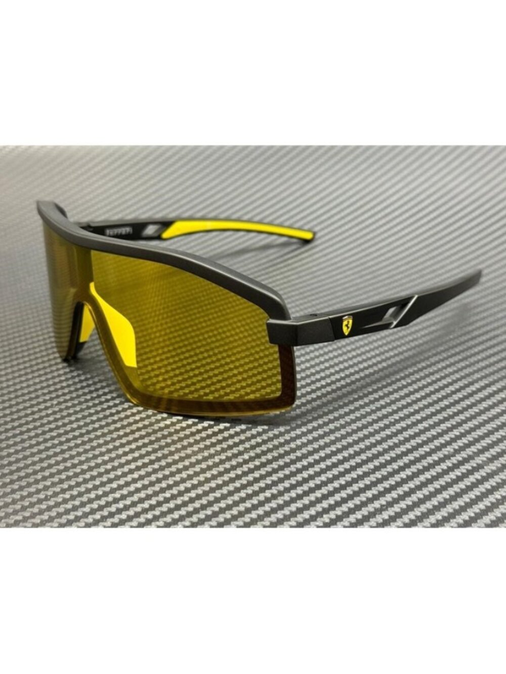 New Ferrari Men Matte Black Sunglasses 65-20-125